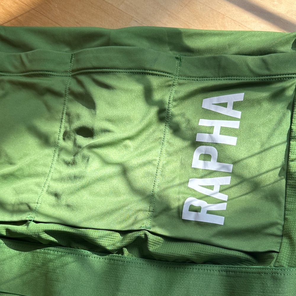 Rapha Pro Team Training Cycling Jersey Green And … - image 8
